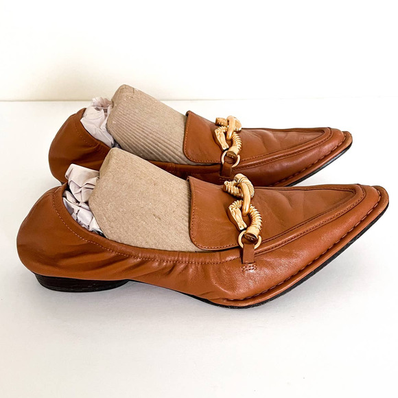 Tory Burch Shoes - Tory Burch Jessa Leather Loafers Pointy Toe Horsehead Limited Edition Shoes Sz 7